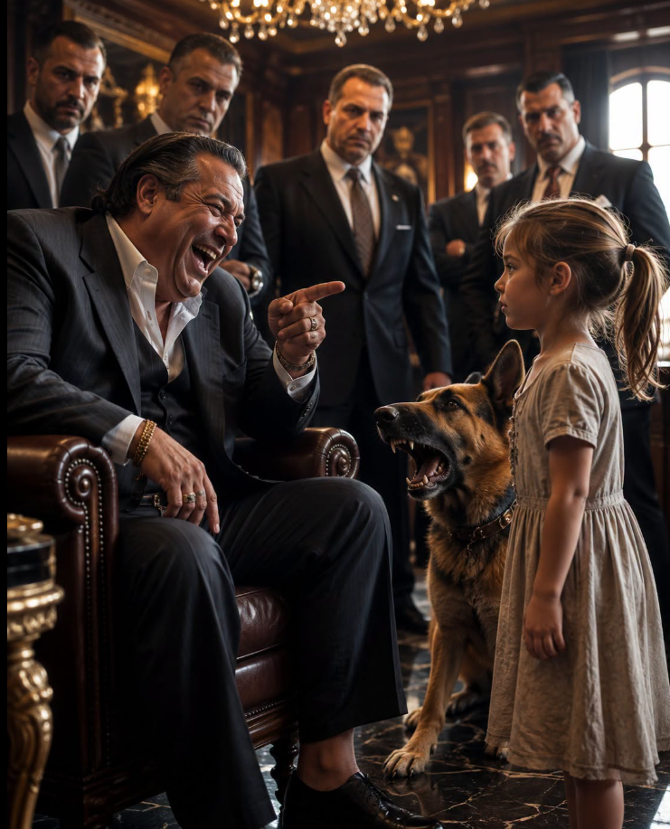 The Mafia Boss Laughed at a Little Girl — Until Her Dog Proved She Was Right