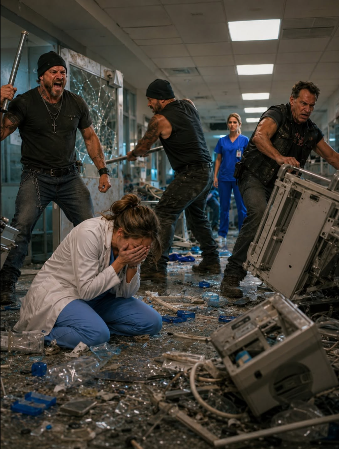 "They Trashed the ER for Fun — Then the New Nurse Showed Them Who She Really Was"