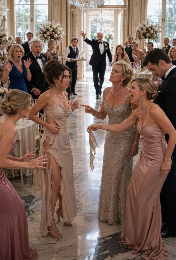 “We’re A Wealthy Family, And You Showed Up To Your Engagement Party In A Cheap Dress?” My Future Mother-In-Law Sneered, Then My Future Sister-In-Law Ripped My Dress Apart And Spat
