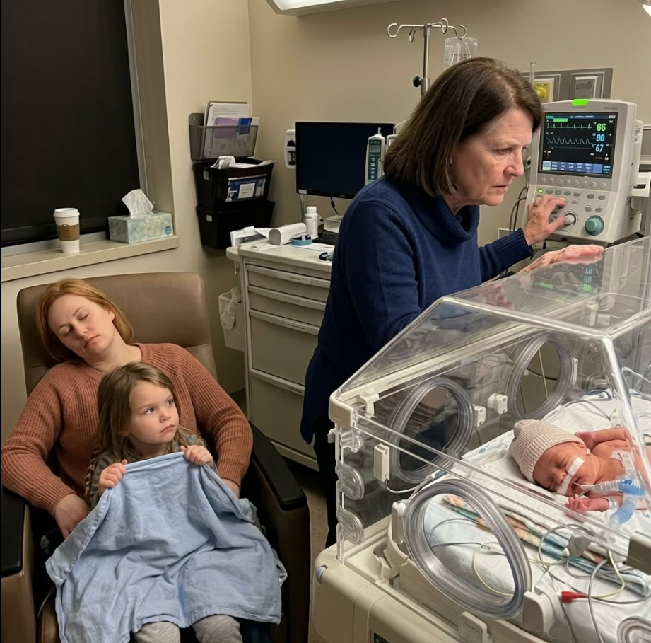 My newborn baby was on a ventilator fighting for her life… when my mother texted me, “Bring dessert for your sister’s gender reveal. Don’t be useless.” I told her I was in the hospital with my baby… and that night, while I was asleep, she came into the NICU—and my six-year-old daughter saw what she did…