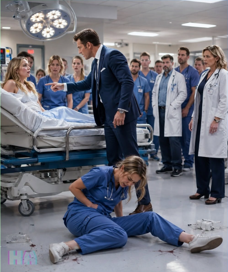 The Hospital Boss Ordered the Quiet Nurse Away from the Admiral’s Daughter, but Six Minutes Later the Entire ER Was Watching Her on the Floor