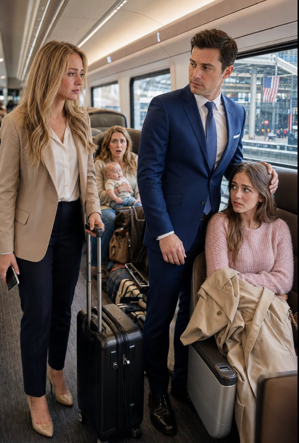 Three minutes after nearly missing an Acela, Claire Whitmore discovered that her fiancé had given her first-class seat to the intern he had been secretly grooming to replace her