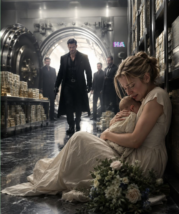 The Billionaire Mafia Boss Entered a Hostage Vault to Protect Twelve Billion Dollars, but the Crying Florist in the Corner Was Carrying the Only Heir Who Could Make Him Surrender Everything