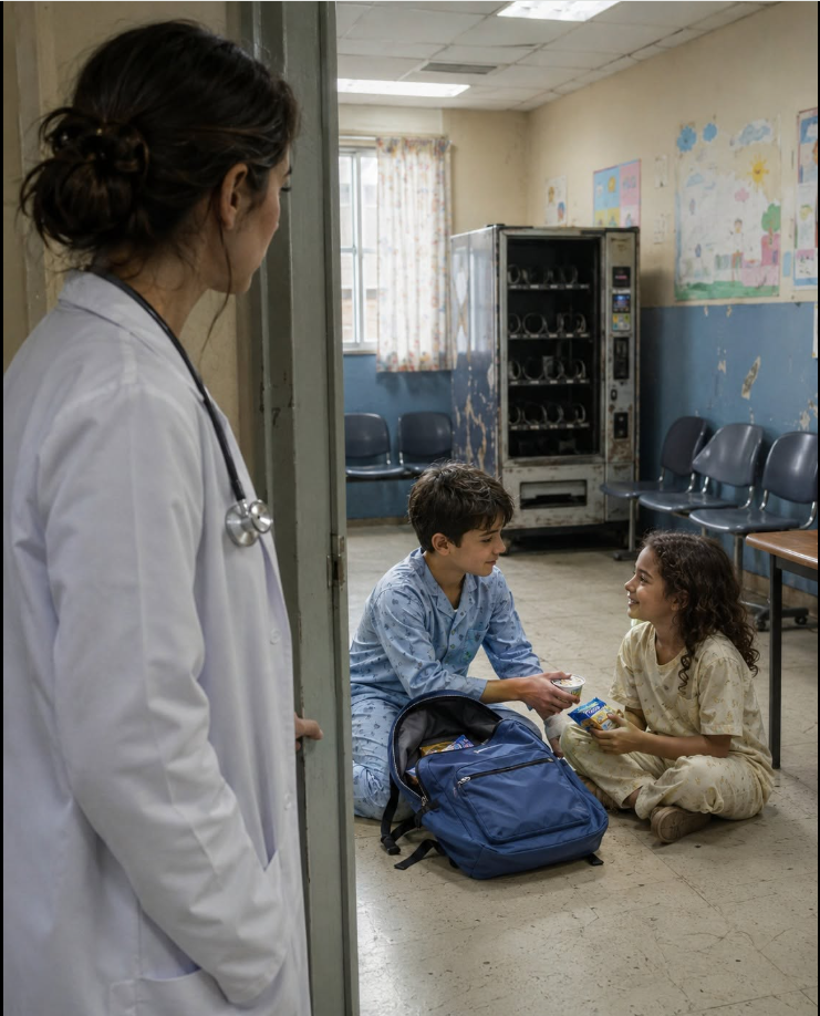 At 2:17 in the morning, Dr. Nora Whitmore caught the richest child on the seventh floor stealing a half-eaten dinner.