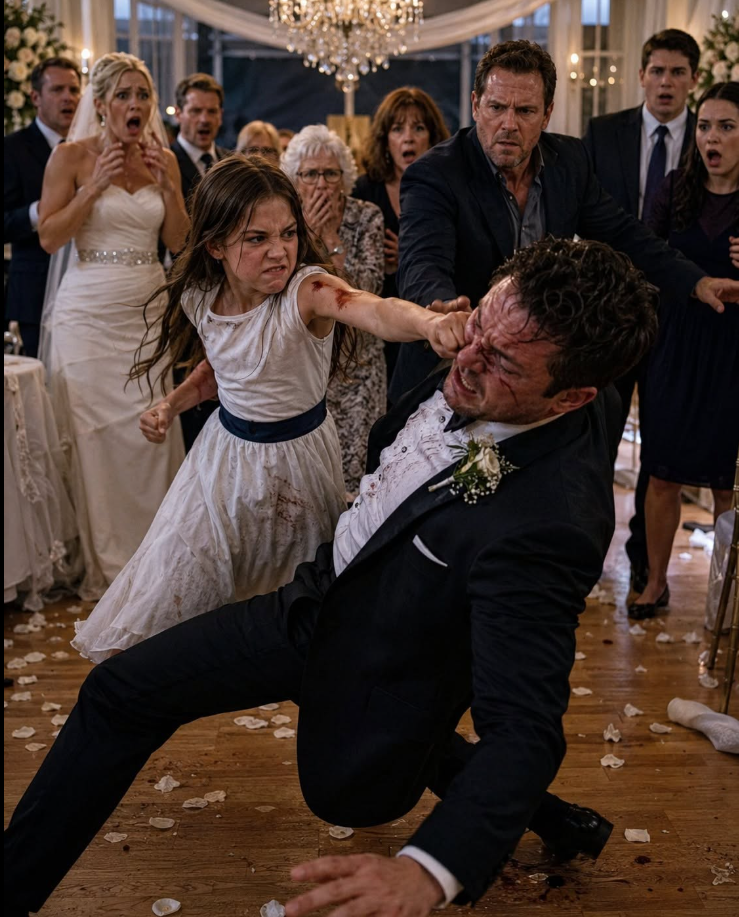 At my ex-wife's wedding, my 12-year-old daughter beat the groom unconscious in front of everyone. They called her dangerous and wanted her charged. I flew home from Germany, asked for her side, and she showed me the photos that made the groom's father go pale.