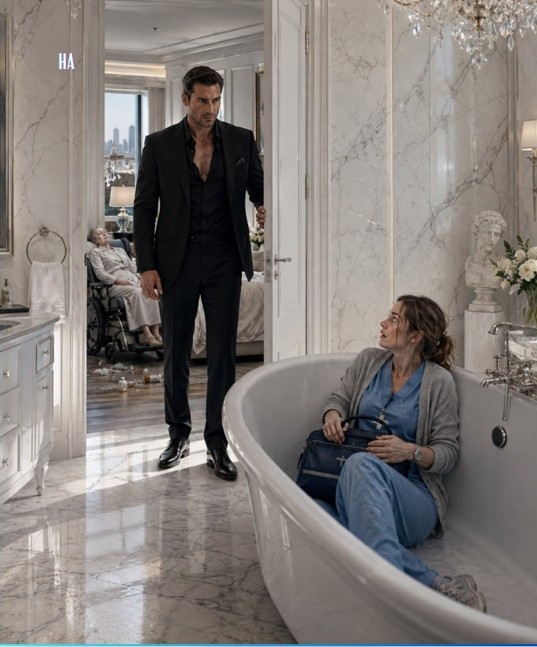 The Mafia Boss Found the Poor Nurse in His Bathtub and Three Seconds of Silence Nearly Cost Him the Only Family He Had Left