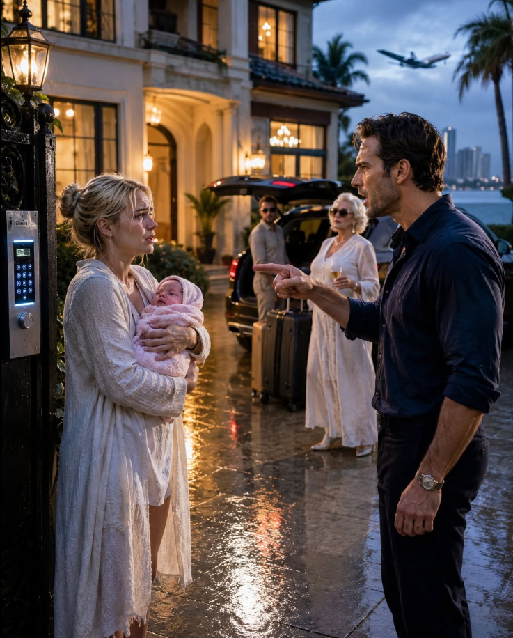 Only three days after I brought my newborn daughter home, my husband locked me out of the mansion I had owned long before he came into my life.