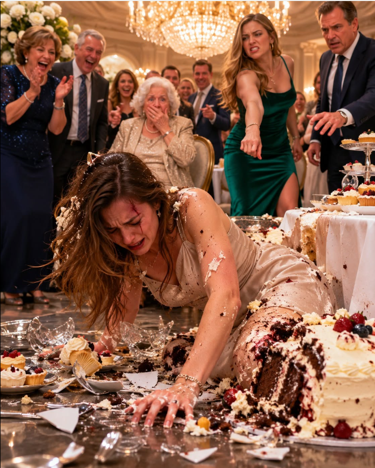 My cousin shoved me into a dessert table at my grandmother’s birthday while my entire family laughed, dismissed my pain, and repeated the same story about an innocent accident.