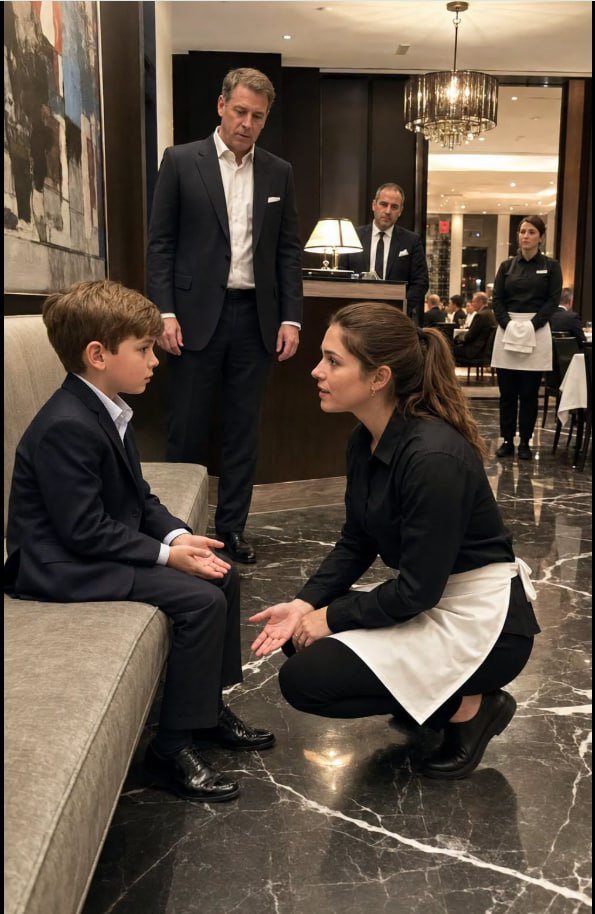 He was smashing plates in a luxury restaurant and even his millionaire father couldn't stop him.