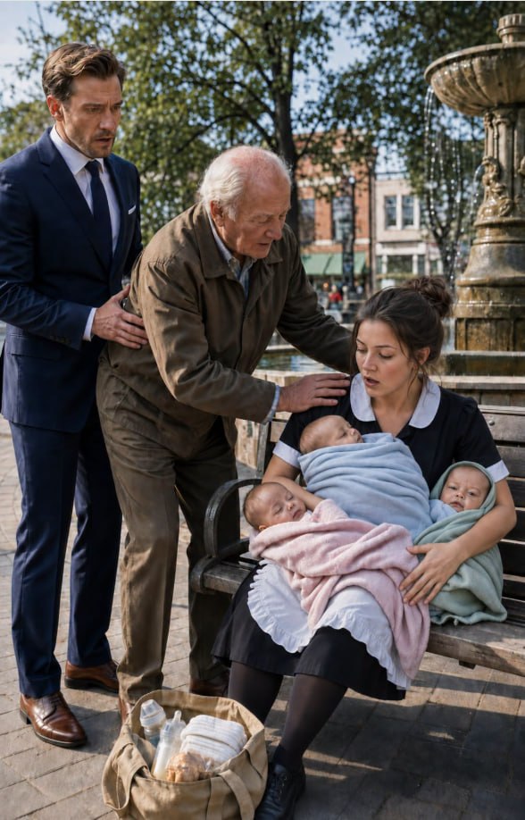 He Took His Father for a Walk—and Found His Housekeeper Sleeping in the Square with Three Babies.