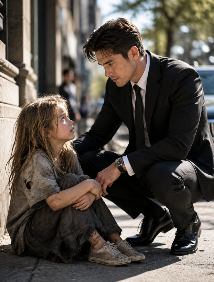 Please Don't Let My Stepfather Find Me, a Homeless Girl Begged a Millionaire...