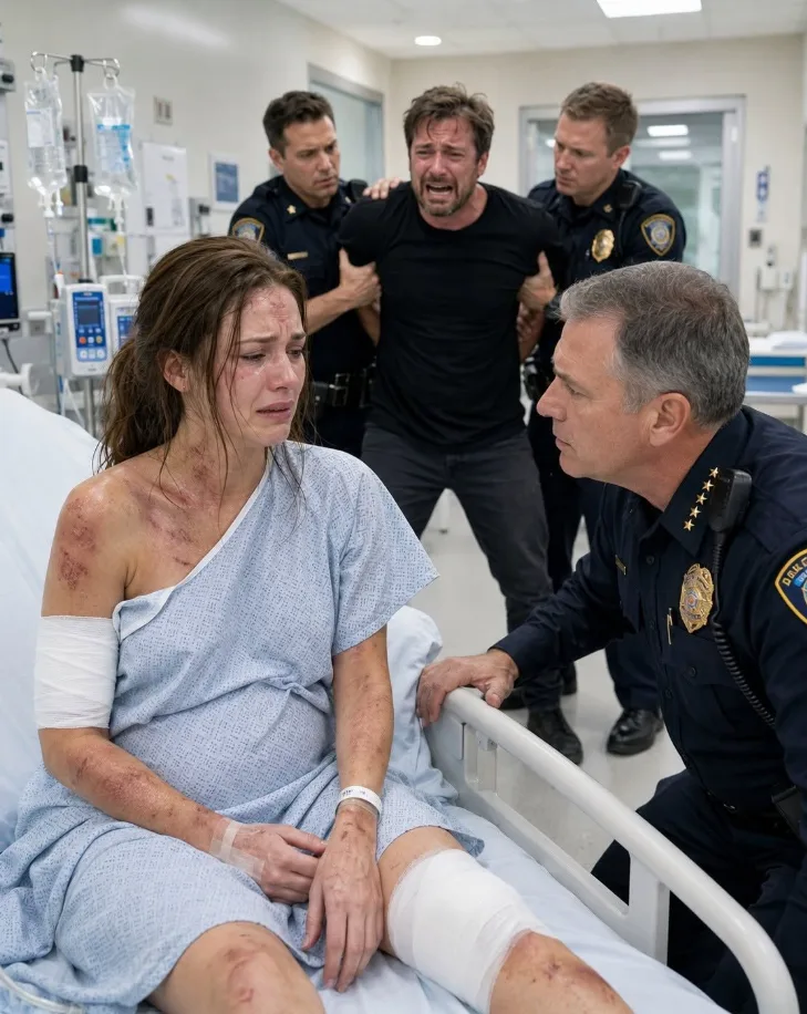 The sterile glow of the hospital room felt like a cold interrogation light. Detective Lena Ortiz stood at the foot of my bed, her dark eyes reflecting a mixture of sympathy and hard-edged determination.