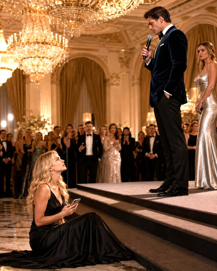 My husband violently shoved me to the marble floor in front of five hundred executives after kissing his assistant on stage at his CEO party. As the crowd laughed and he bellowed into the microphone for me to know my place, I quietly pulled out my phone. He thought he was humiliating a helpless housewife, completely unaware that the company's billionaire founder was the man I just messaged.