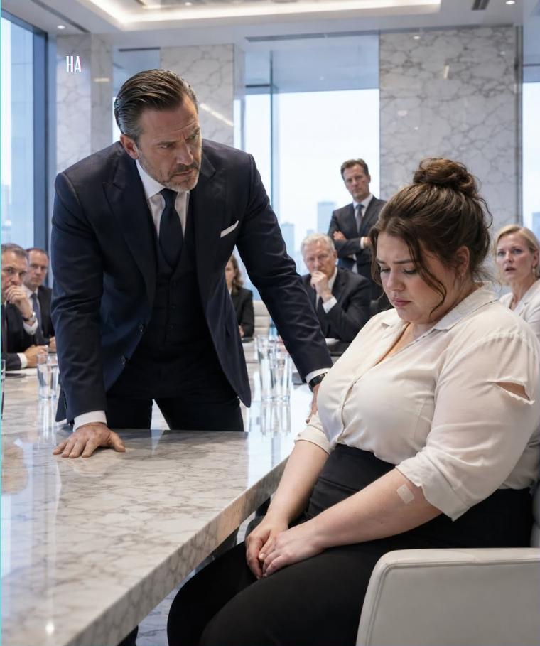 The Mafia Boss Asked Whether Someone Had Hurt His Plus-Size Secretary and Her Silence Made an Entire Boardroom Afraid to Breathe