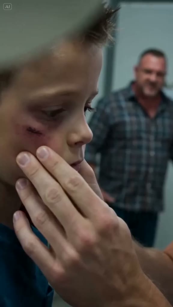 My Patient Had A Cut Under His Eye, And When His Father Lunged At Me I Drew A Line That Changed Everything...