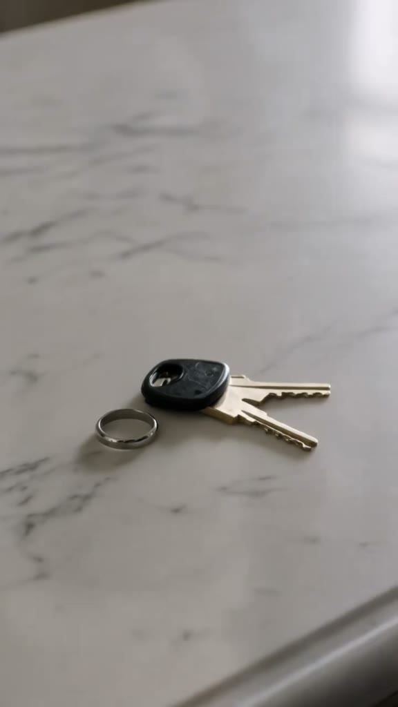My Wife Handed Me Our Crying Baby While Her Mother Blocked The Door, And I Dropped My Wedding Ring On The Marble Counter...