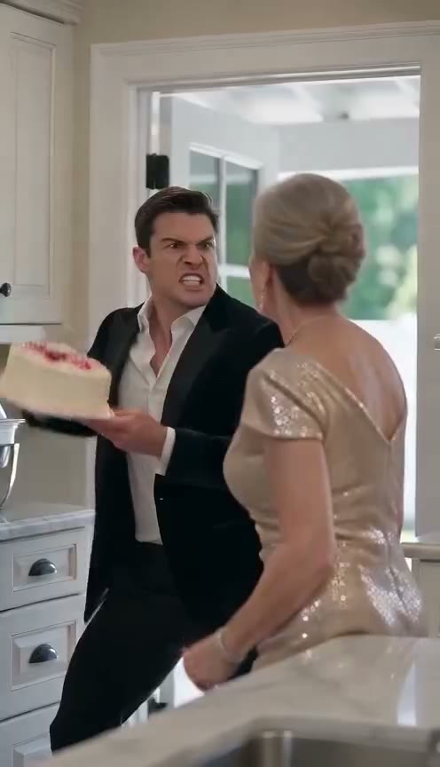 My Husband's Mother Smashed Our Anniversary Cake Across the Kitchen Floor, But She Didn't Know I Was Recording Every Word...