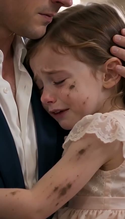 I Asked My Eight-Year-Old Daughter Why She Was Wearing A Dirty Dress At My Gala, And She Said...