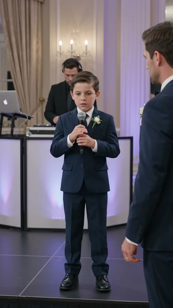 My Nine-Year-Old Nephew Grabbed The Reception Microphone And Exposed The Brutal Truth About My Wedding...