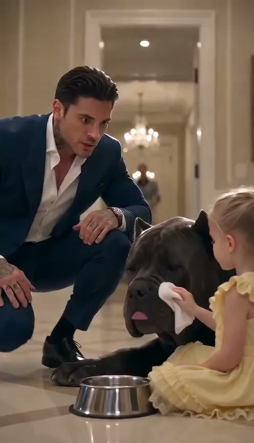 ***When I Watched My Fierce Guard Dog Bow Before My Little Girl...***