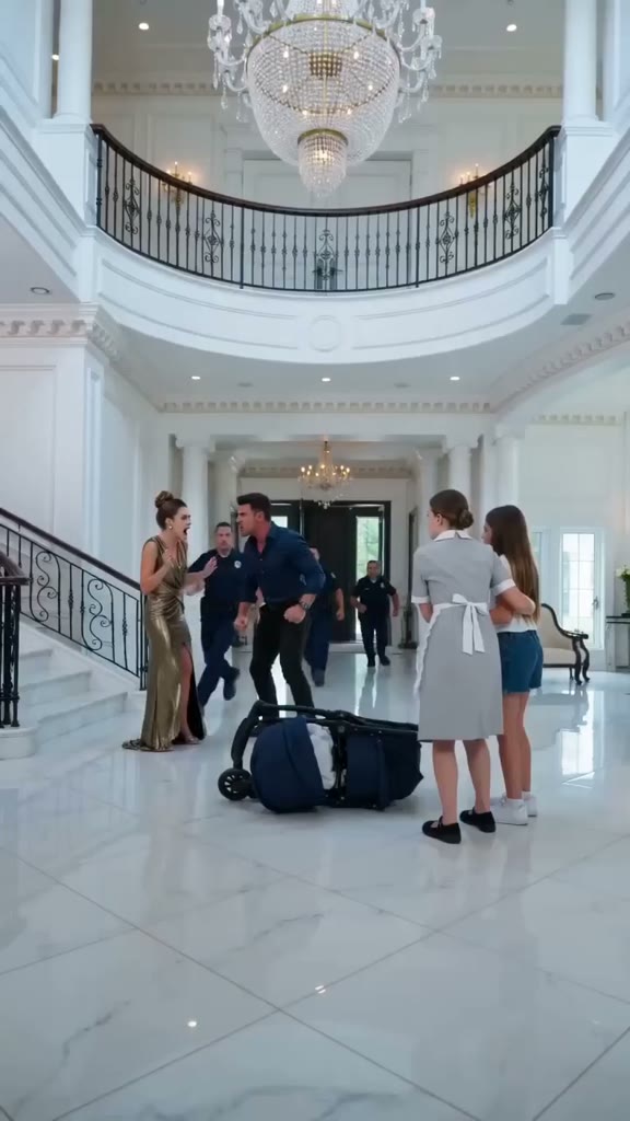 I Stood In The Grand Foyer When Victoria Pushed The Stroller...