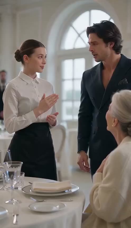 My Waitress Uniform Hid the Sign Language That Stopped a Billionaire's Son in His Tracks...