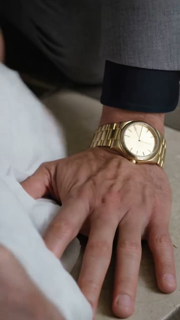 My Golden Wristwatch Clenched Onto The Baby Blanket As I Realized What Happened When I Was Away...