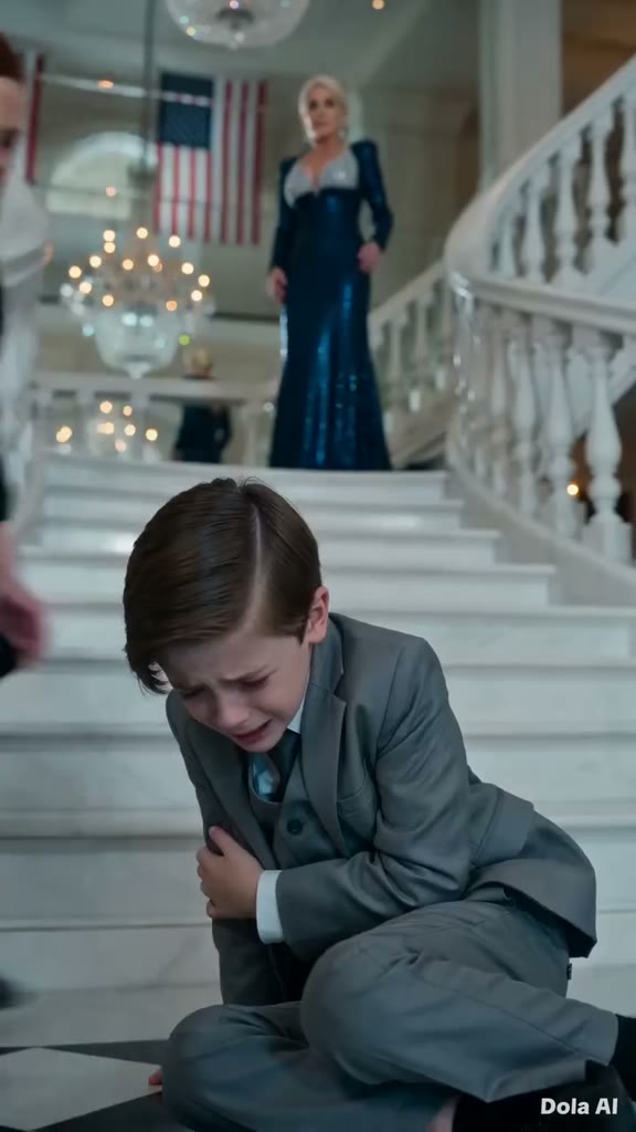 My Son Fell Down The Grand Marble Staircase, And That Was Just The Beginning Of My Husband's Trap...