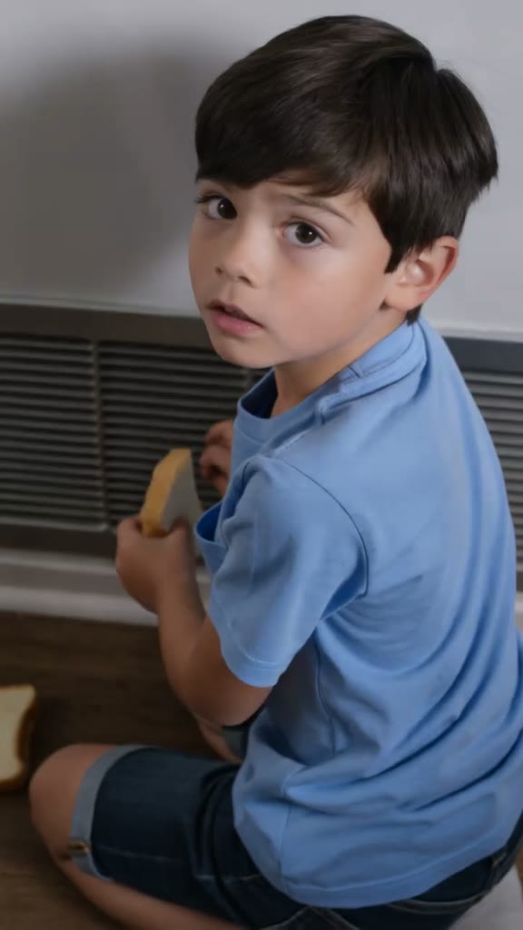 My Son Handed White Bread Through The Floor Vent, And A Tiny Voice Whispered Daddy Help Me...