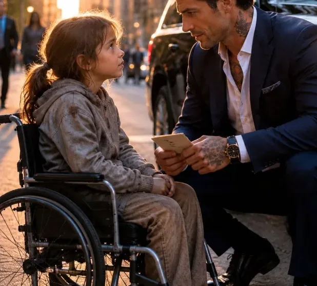 A Poor Girl in a Wheelchair Begged for Surgery Money—Then a Mafia Boss Stopped for Her