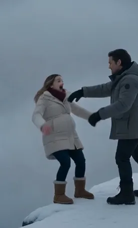 My husband pushed me off a frozen cliff while I was nine months pregnant, then stood beside his mistress at my funeral and waited for a $50 million insurance payout.