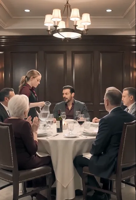 The Mafia Boss Ignored His Deaf Mother’s Signs During Dinner—Until the Exhausted Waitress Suddenly Answered Her in ASL and exposed what his own mother had been trying to tell him.
