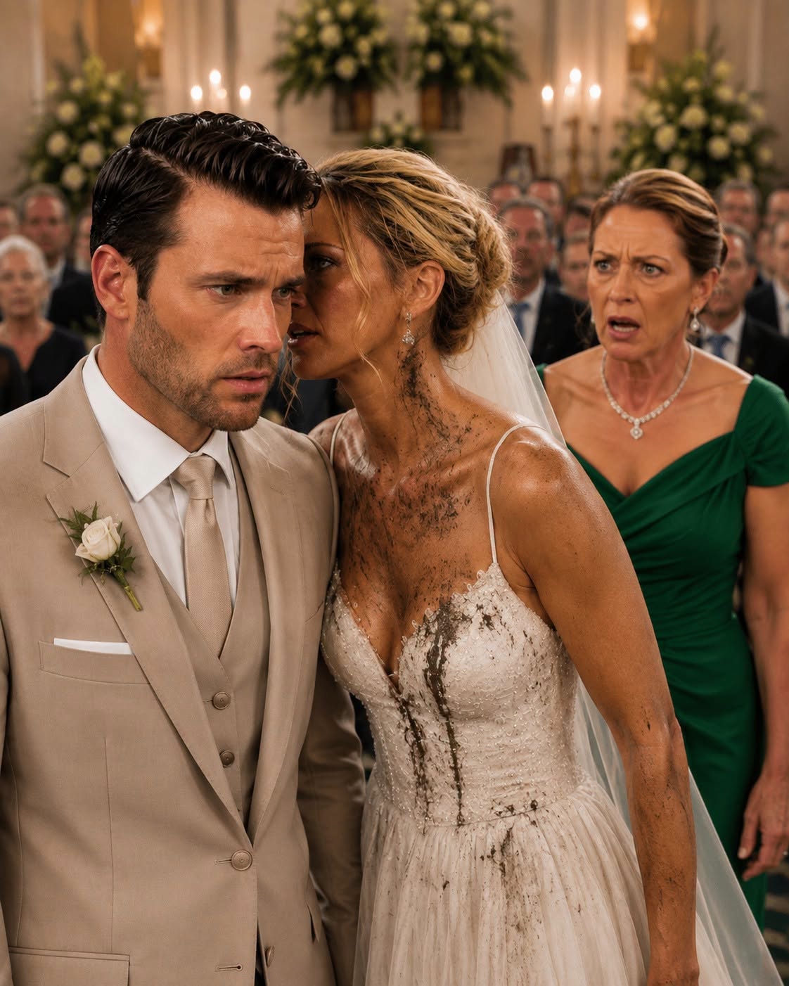 MY FUTURE MOTHER-IN-LAW DESTROYED MY LATE MOTHER’S WEDDING DRESS—BUT WHAT I REVEALED AT THE ALTAR SILENCED 200 GUESTS