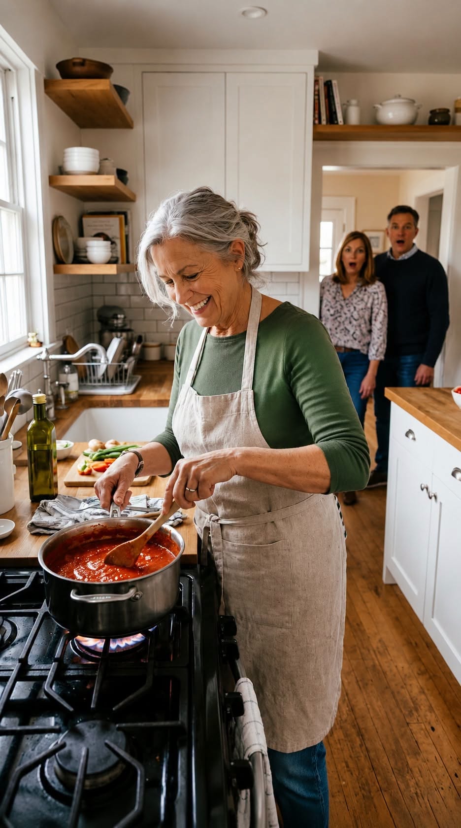 After 40 Years of Hospital Work, My Daughter Demanded Half of My $3,000 Monthly Pension—But When I Opened the Black Binder, She and Her Husband Stopped Smiling