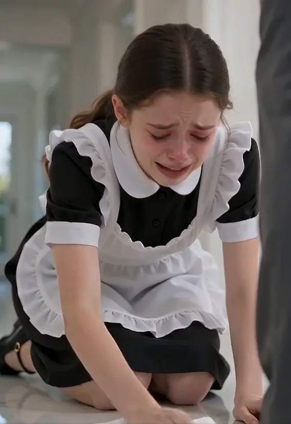 I Came Home Early and Found My Daughter Scrubbing the Marble Floor in a Maid Uniform—Then She Revealed What My Wife Had Stolen From Her Closet