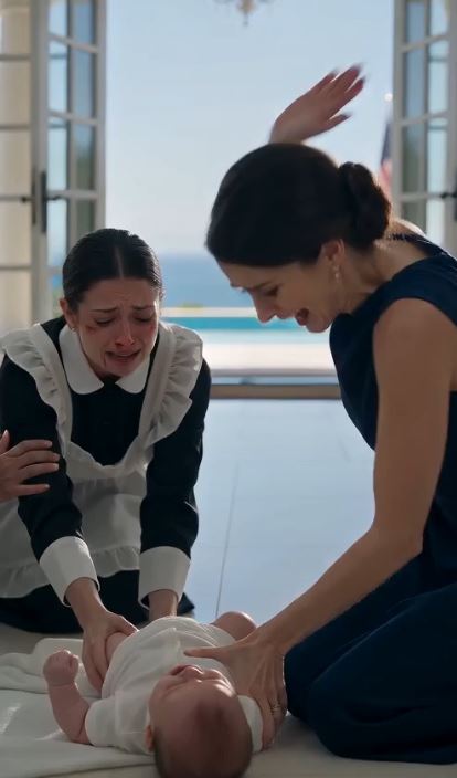 Part 2 : The billionaire husband kicked Found His Baby Crying on the Floor—But the Secret Hidden Upstairs Was Far More Terrifying
