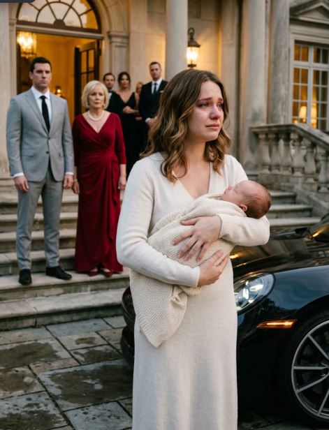 My Husband Kicked Me Out of "His" Mansion. The Next Morning, My Lawyer Evicted Him .