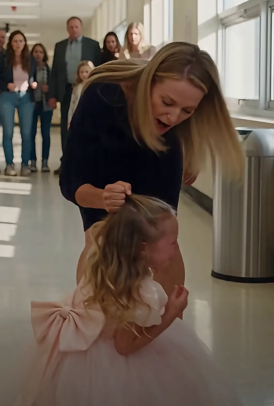 Vanessa’s cruel words left Mia crying on the floor, but what appeared on the principal’s tablet wiped the smile straight off her face.