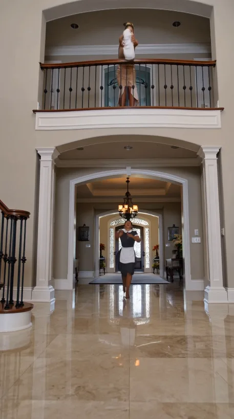 A heart-stopping moment as a woman drops a baby from upstairs, a brave maid saves the infant from disaster, and the shocked husband uncovers a horrifying truth that changes everything.