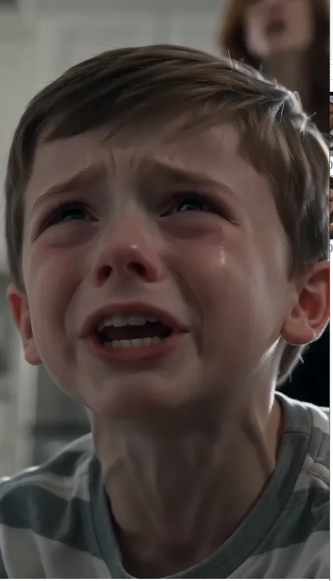 My son was secretly feeding a little girl through our kitchen vent—then she looked at me and called me Dad