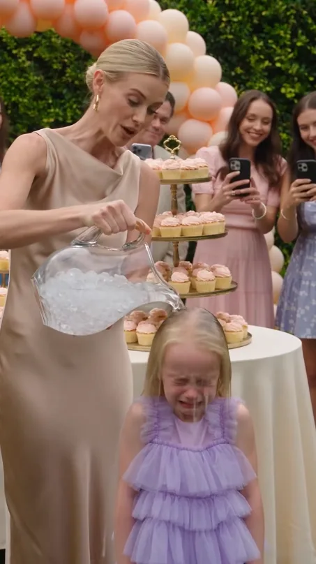 My Fiancée Poured Water Over My Seven-Year-Old Daughter at a Luxury Garden Party While Guests Filmed—But Lily's Terrifying Secret Revealed Why She Had Been Targeted
