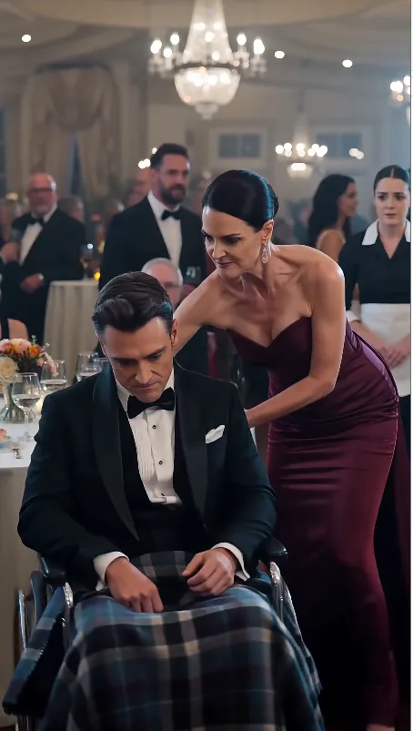 She humiliated her paralyzed fiancé in public, but the moment he stood up and reached out to the gentle waitress, her jaw dropped forever.