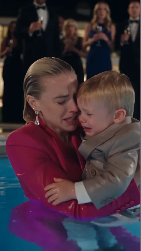 Three-year-old Owen was shoved into the deep koi pond even though Celeste knew he could not swim.