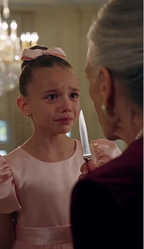 Screams echoed through the luxurious mansion as a wicked woman tried to eliminate a little girl,