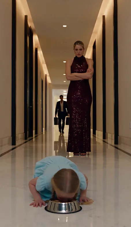 He thought his family was living in luxury until an unexpected trip back home revealed the cruel truth about what his glamorous wife was secretly doing to his daughter.