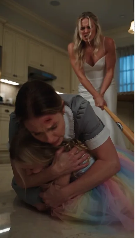 The millionaire came home just as his fiancée raised a hockey stick over the maid—then the terrified little girl looked at him and whispered one word: “Daddy.”
