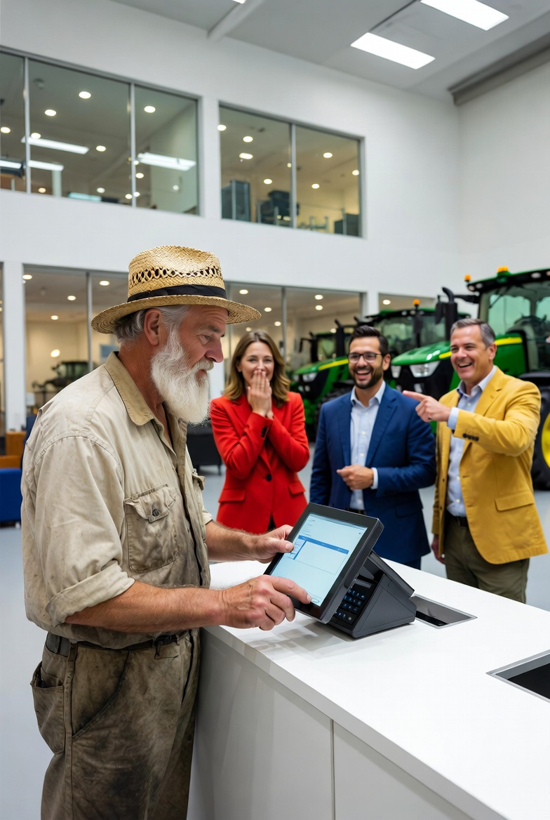 They Humiliated a “Poor Farmer” — Until His Card Revealed a Fortune That Changed Everything