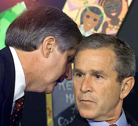 we have some sad news about George W. Bush