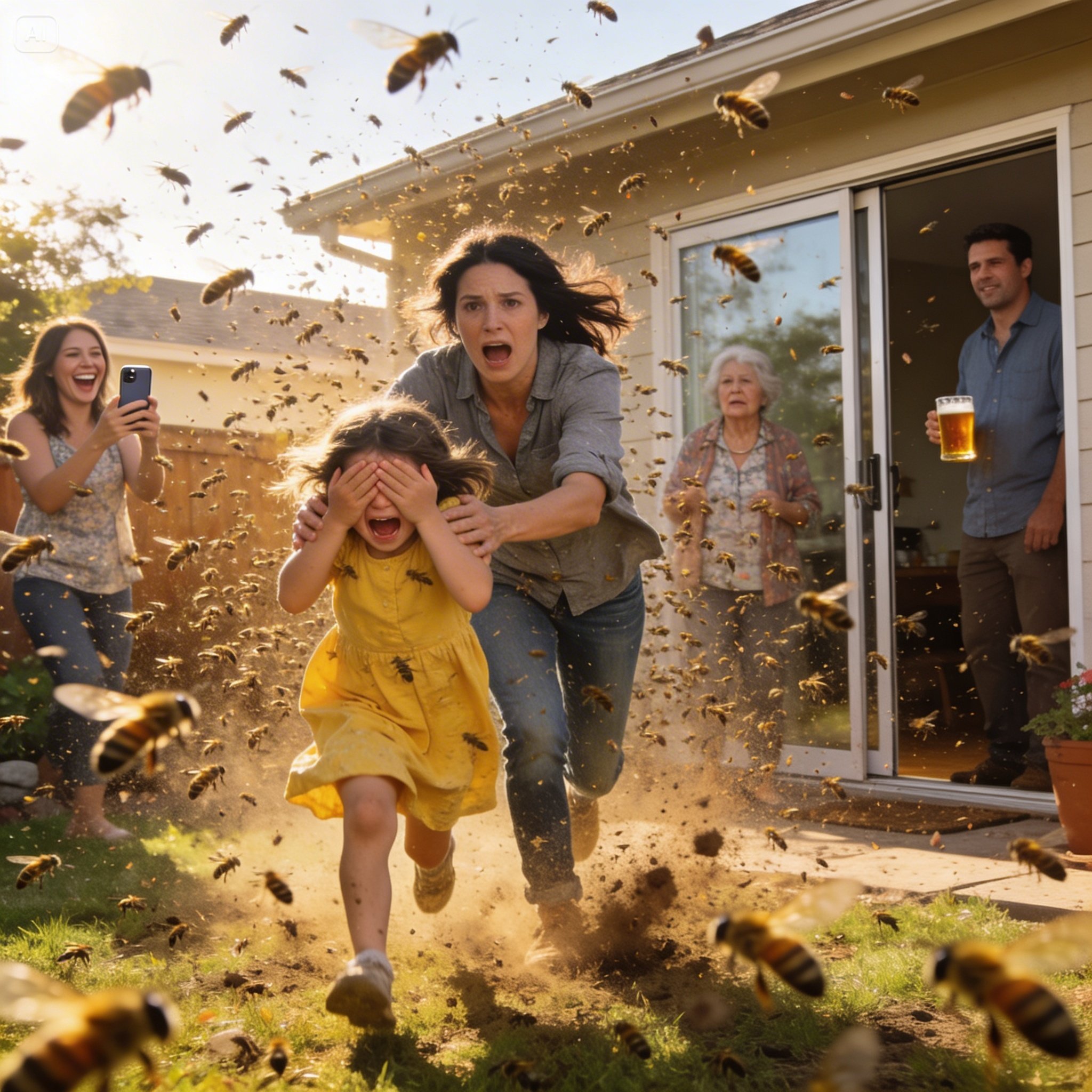 We were at my in-laws’ house when my sister-in-law took my 4-year-old daughter outside, smiling: “I want to try something fun.” Minutes passed… and I heard screams that froze my blood.