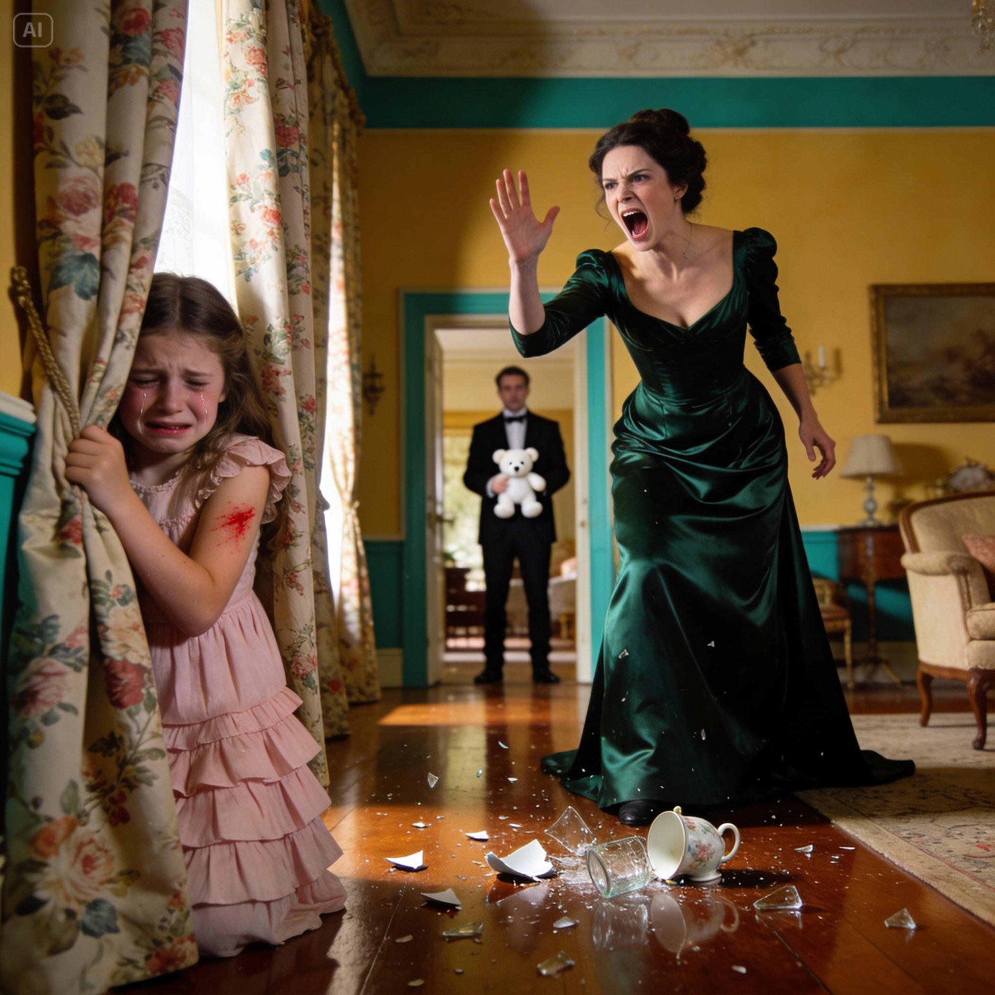 “6-YEAR-OLD GIRL BEGGED THROUGH TEARS, ‘I CAN’T TAKE IT ANYMORE!’. WHAT HER MILLIONAIRE FATHER DISCOVERED ON THE SECURITY CAMERAS UPON RETURNING HOME WILL CHILL YOUR BLOOD…”